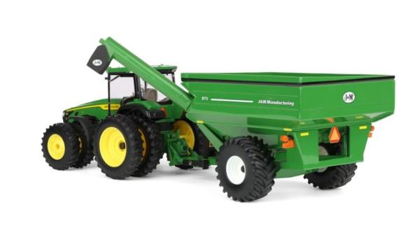ERTL 1:32 Tractor JOHN DEERE 8R 340 CON REMOLQUE DE GRANO J&M 875 - Ítem3