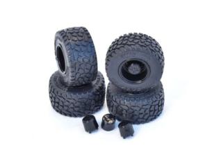 AT COLLECTIONS 1:32 Ruedas NOKIAN GROUD KARE 710/4R 22.5 NEGRO 4 UNIDADES