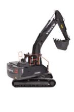 AT COLLECTIONS 1:32 Excavadora VOLVO EC220E EDICION NEGRA CON CADENAS EDICION LIMITADA 999 UNIDADES - Ítem1