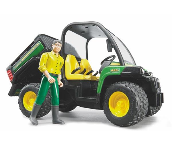 Vehiculo de juguete JOHN DEERE Gator XUV 855 D con conductor - Ítem1