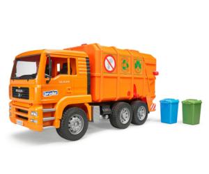 Camión de basura de juguete MAN TGA Bruder 02760