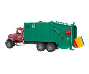camion basura mack granite con carga trasera