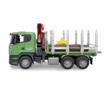 Camion forestal de juguete SCANIA Serie R con tres troncos - Ítem4