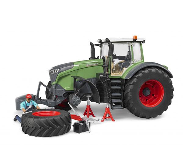 Tractor de juguete FENDT 1050 Vario con mecánico y accesorios Bruder 04041 - Ítem3