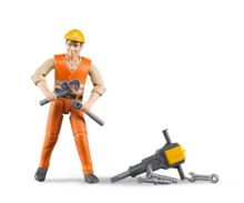 Trabajador de la construccion con accesorios - Ítem1