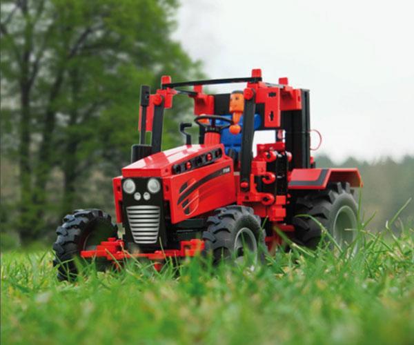 Kit de montaje tractor con apero RC Radio control fischertechnik 524325 - Ítem11