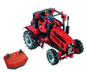 Kit de montaje tractor con apero RC Radio control fischertechnik 524325