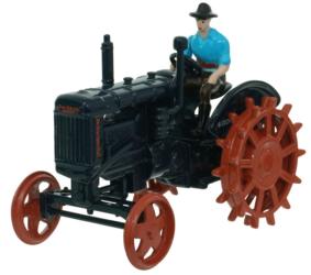 BRITAINS 1.32 Tractor FORDSON E27 MAJOR CON RUEDAS DE HIERRO EDICION LIMITADA