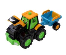 Tractor de juguete JCB con remolque Golden Bear 4036 - Ítem1