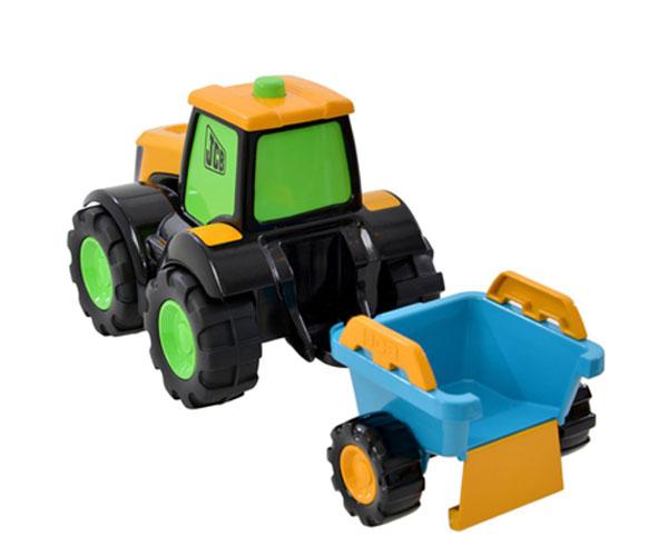 Tractor de juguete JCB con remolque Golden Bear 4036 - Ítem2