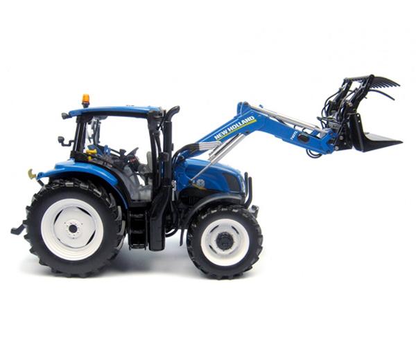 Replica tractor NEW HOLLAND T6.140 con pala 740 TL - Ítem1