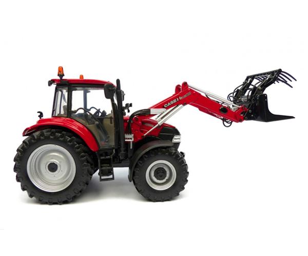 Replica tractor CASE-IH Farmall 115U con pala - Ítem1