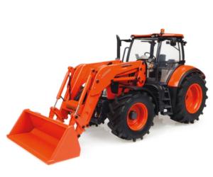 Replica tractor KUBOTA M7171 con pala UH4940 Universal Hobbies