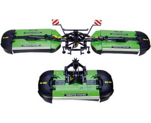 UNIVERSAL HOBBIES 1:32 Segadora DEUTZ-FAHR DRUMMASTER 431F+KM4.90