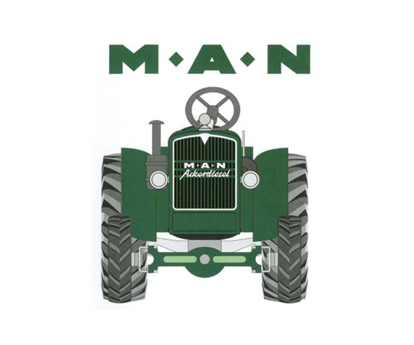Tractor de cuerda MAN AS 325 A - Ítem3
