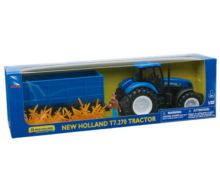 Pack miniatura tractor NEW HOLLAND con remolque y granjero - Ítem2