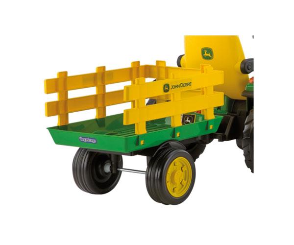 Tractor infantil de batería JOHN DEERE con remolque Peg-Perego OR0047 - Ítem10