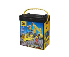 Kit de montaje bulldozer CAT y grúa Toy State 80912 - Ítem1