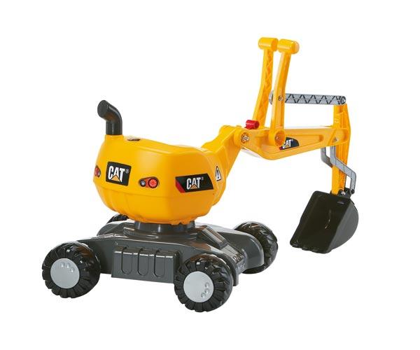 Excavadora infantil CATERPILLAR Rolly toys - Ítem1