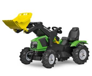 Tractor DEUTZ-FAHR 5120 con pala y neumaticos de goma