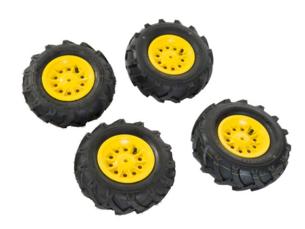 Neumaticos goma llantas amarillas para tractores de pedales