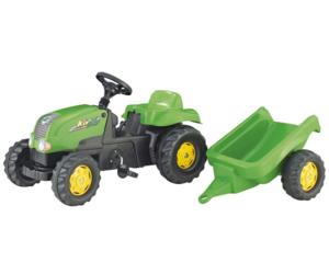 tractor de pedales rolly kid x con remolque
