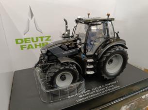 UNIVERSAL HOBBIES 1:32 Tractor DEUTZ-FAHR 6150 RVSHIFT WARRIOR EDICION GLOSS BLACK EDICION LIMITADA 1000 UNIDADES