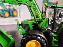 WIKING 1:32 Tractor JOHN DEERE 7530 CON PALA FRONTAL 753 - Ítem4