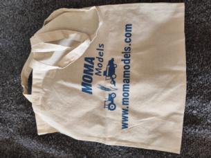 MOMAMODELS Bolsa TOTE DE ALGODON CON LOGOTIPO DE EMPRESA 2025
