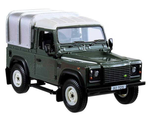 BRITAINS 1:32 Todoterreno LAND ROVER DEFENDER 90 CON CAPOTA GRIS - Ítem1