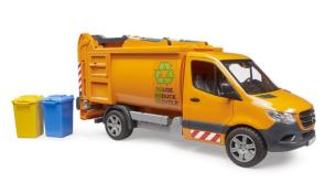 BRUDER 1:16 Furgon MERCEDES BENZ SPRINTER RECOGIDA DE BASURA