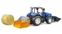 BRUDER 1:16 Tractor NEW HOLLAND T5.120 CON PALA FRONTAL, CAJA DE CARGA Y HORQUILLAS - Ítem2