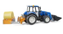 BRUDER 1:16 Tractor NEW HOLLAND T5.120 CON PALA FRONTAL, CAJA DE CARGA Y HORQUILLAS - Ítem3