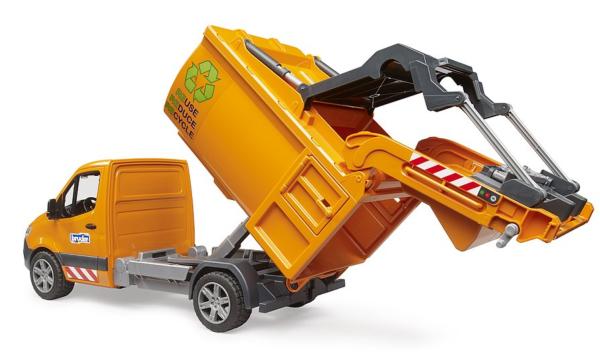 BRUDER 1:16 Furgon MERCEDES BENZ SPRINTER RECOGIDA DE BASURA - Ítem4