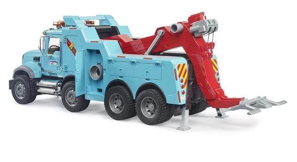 BRUDER 1:16 Camion MACK GRANITE GRUA VEHICULOS PESADOS - Ítem3