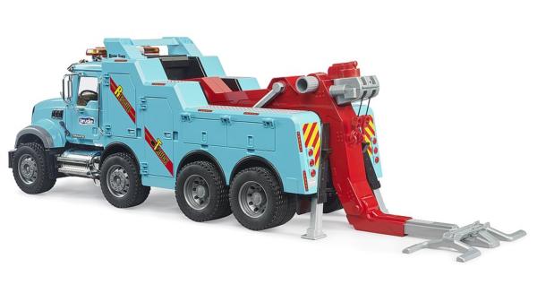 BRUDER 1:16 Camion MACK GRANITE GRUA VEHICULOS PESADOS - Ítem2