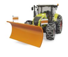 BRUDER 1:16 Tractor CLAAS AXION 950 CON CADENAS Y PALA QUITANIEVE - Ítem2