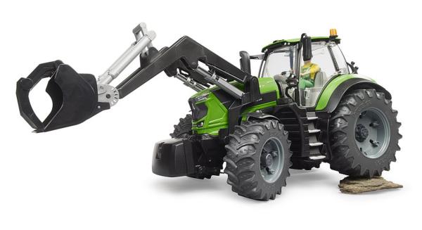 BRUDER 1:16 Tractor DEUTZ-FAHR 8280 TTV CON PALA FRONTAL - Ítem2