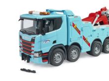 BRUDER 1:16 Camion GRUA SCANIA SUPER 560R PARA VEHICULOS PESADOS - Ítem4