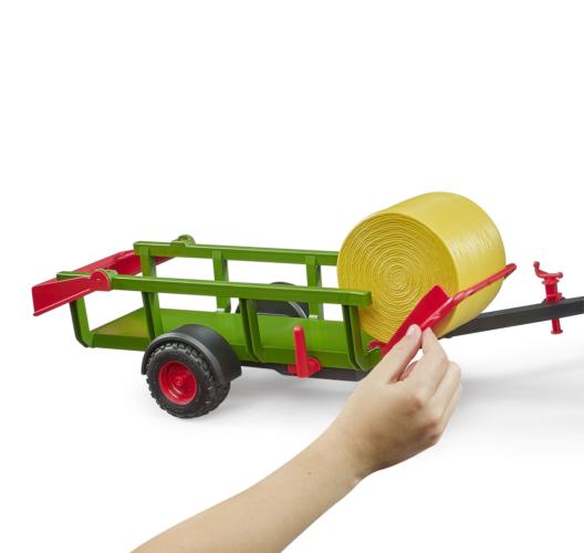 BRUDER 1:16 Remolque RECOLECTOR DE PACAS CON 3 PACAS - Ítem2