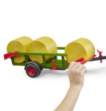 BRUDER 1:16 Remolque RECOLECTOR DE PACAS CON 3 PACAS - Ítem3