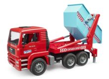 BRUDER 1:16 Camion MAN TGA CON CONTENEDOR BASCULANTE - Ítem3