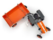 KOVAP 1:25 Tractor a cuerda KUBOTA T15 CON REMOLQUE - Ítem1
