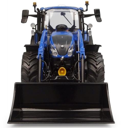 UNIVERSAL HOBBIES 1:32 Tractor NEW HOLLAND T5.120 DUAL COMMAND CON PALA FRONTAL 655LU 2025 - Ítem3