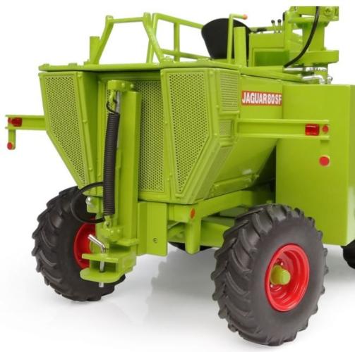 UNIVERSAL HOBBIES 1:32 Cosechadora CLAAS JAGUAR 80SF SIN CABINA CON CORTE DE MAIZ - Ítem4