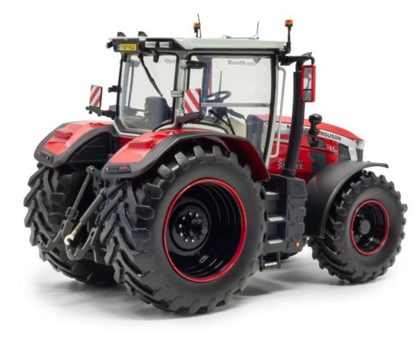 UNIVERSAL HOBBIES 1:32 Tractor MASSEY FERGUSON 8S.225 CONTRATISTA BEUTE EDICION LIMITADA 1000 UNIDADES - Ítem1