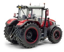 UNIVERSAL HOBBIES 1:32 Tractor MASSEY FERGUSON 8S.225 CONTRATISTA BEUTE EDICION LIMITADA 1000 UNIDADES - Ítem1