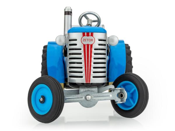 KOVAP 1:25 Tractor de cuerda ZETRO AZUL CON DISCOS DE PLASTICO - Ítem3