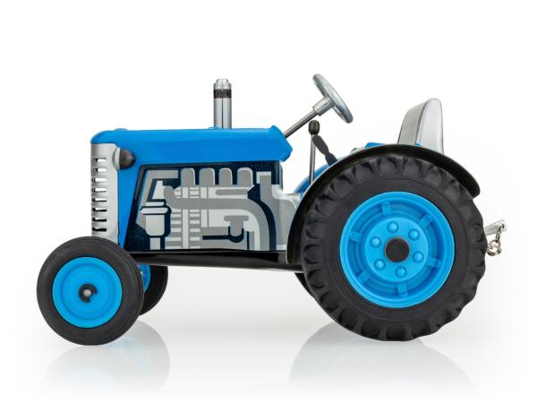 KOVAP 1:25 Tractor de cuerda ZETRO AZUL CON DISCOS DE PLASTICO - Ítem2