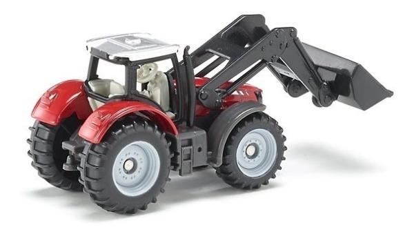 SIKU 1:87 Tractor MASSEY FERGUSON CON PALA FRONTAL - Ítem1